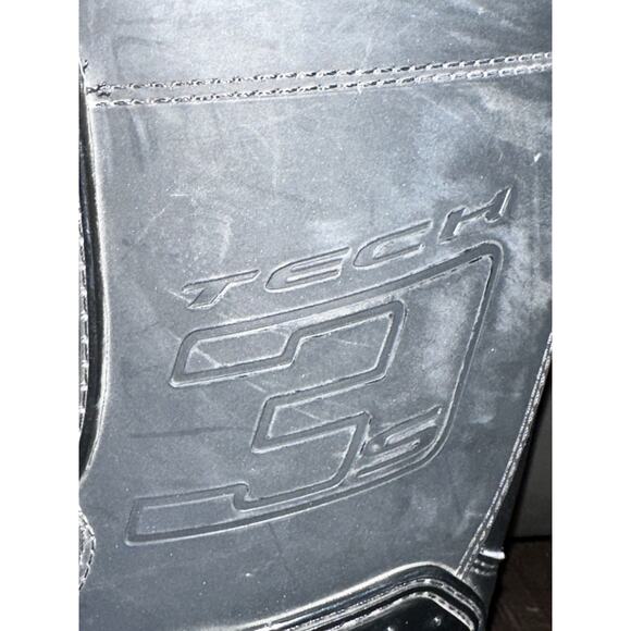 Alpinestars Youth Tech 3s Kids Motocross Dirt Bike Boots Kids Size 4 Black main image 4
